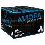 Pachet cu 185 de filtre slim pentru rulat tigari Altora Slim 6/15 mm